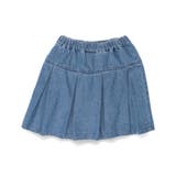 【WEB限定 DRC】プリーツ切替デニム スカート | ブランシェス | 詳細画像9 