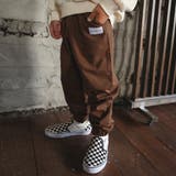 64_ブラウン | 【WEB限定 DRC】カットソー ジョガーパンツ | ブランシェス