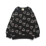 92_ブラック_ハート総柄 | 【WEB限定 DRC】アソート ガールズ | ブランシェス