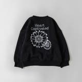 95_ブラック_フラワー | 【DRC 裏起毛】アソート グラフィック | ブランシェス