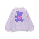 46_ラベンダ―_クマ | アソート グラフィック トレーナー | ブランシェス