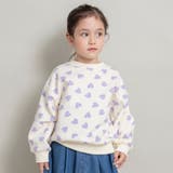 93_IV_ハート総柄 | アソート グラフィック トレーナー | ブランシェス