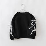 ブラック | 【WEB限定 DRC】アソート ガールズ裏起毛トレーナー | ブランシェス