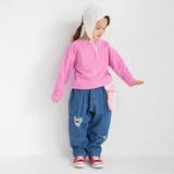 ピンク | My color裏毛トレーナー 150cm | ブランシェス