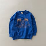 25_ロイヤルブルー | 【DRC】アソートグラフィック裏毛BIGトレーナー ビッグ シルエット | ブランシェス