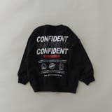 85_ブラック | 【DRC】アソートグラフィック裏毛BIGトレーナー ビッグ シルエット | ブランシェス