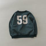 68_グリーン_タテジマ | アソート グラフィック トレーナー | ブランシェス