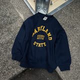 92_ネイビー_ロゴ | アソート グラフィック トレーナー | ブランシェス