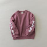 37_ローズピンク_袖ロゴ | アソート グラフィック トレーナー | ブランシェス