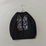 93_黒_スケボー | アソート グラフィック トレーナー | ブランシェス