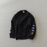 94_黒_袖柄 | アソート グラフィック トレーナー | ブランシェス