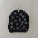 93_黒_スマイル総柄 | アソート グラフィック トレーナー | ブランシェス