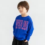 21_ブルー | 【WEB限定/DRC】アソートグラフィック長袖Tシャツ | ブランシェス