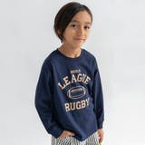 22_ネイビーブルー | 【WEB限定/DRC】アソートグラフィック長袖Tシャツ | ブランシェス