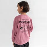 37_ローズピンク | 【WEB限定/DRC】アソートグラフィック長袖Tシャツ | ブランシェス