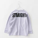 46_ラベンダー | 【WEB限定/DRC】アソートグラフィック長袖Tシャツ | ブランシェス