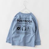 77_ブルーグレー | 【WEB限定/DRC】アソートグラフィック長袖Tシャツ | ブランシェス