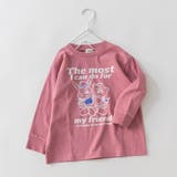 37_ピンク_フレンド | 【WEB限定/DRC】アソートグラフィック長袖Tシャツ | ブランシェス