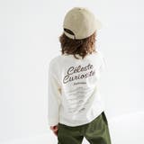 91:アイボリー_バックPT | 【WEB限定 DRC】アソートグラフィック長袖Tシャツ キッズ | ブランシェス