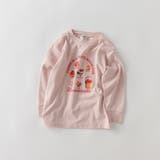 31:ピンク_苺スイーツ | 【WEB限定 DRC】アソート転写グラフィック長袖Tシャツ キッズ | ブランシェス