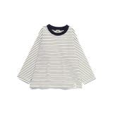 【WEB限定/DRC】無地・ボーダー長袖Tシャツ | ブランシェス | 詳細画像2 