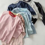 【WEB限定/DRC】無地・ボーダー長袖Tシャツ | ブランシェス | 詳細画像25 