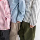 【WEB限定/DRC】無地・ボーダー長袖Tシャツ | ブランシェス | 詳細画像7 