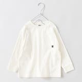 03_オフホワイト | 【WEB限定/DRC】ポケット長袖Tシャツ | ブランシェス