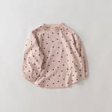 31:ピンク_ハート柄 | 【WEB限定/DRC】総柄長袖Tシャツ/キッズ/女の子/男の子/150cm | ブランシェス