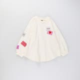【WEB限定/DRC】ワッペン長袖Tシャツ/キッズ/女の子/150cm | ブランシェス | 詳細画像2 