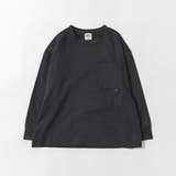 ブラック | 【WEB限定/DRC】【アクティブテックス】吸水速乾ポケット長袖Tシャツ | ブランシェス