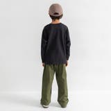 【WEB限定/DRC】オーバータックツイルロングパンツ | ブランシェス | 詳細画像23