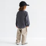 【WEB限定/DRC】オーバータックツイルロングパンツ | ブランシェス | 詳細画像5