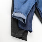 【WEB限定/DRC】オーバータックデニムロングパンツ | ブランシェス | 詳細画像10
