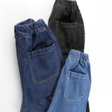 【WEB限定/DRC】オーバータックデニムロングパンツ | ブランシェス | 詳細画像11