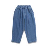 【WEB限定/DRC】オーバータックデニムロングパンツ | ブランシェス | 詳細画像2