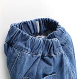 【WEB限定/DRC】オーバータックデニムロングパンツ | ブランシェス | 詳細画像8