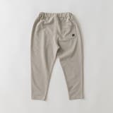 80_グレージュ | 【WEB限定/DRC】カットソーロングパンツ ゆったりサイズ | ブランシェス