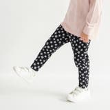 94_黒_こばな総柄 | 【WEB限定/DRC】カットソーロングパンツ ゆったりサイズ | ブランシェス