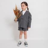 ノーカラージャケット+プリーツキュロット2点セット | ブランシェス | 詳細画像16