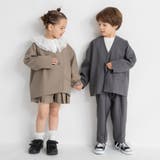 ノーカラージャケット+プリーツキュロット2点セット | ブランシェス | 詳細画像9