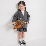 チャコールグレー | ノーカラージャケット+プリーツキュロット2点セット | ブランシェス