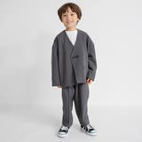 【WEB限定 DRC フォーマル】ノーカラージャケット＋テーパードパンツ２点セッ… | ブランシェス | 詳細画像1 