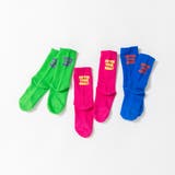 93_ブルー系 | 【新色追加】【WEB限定/DRC】カラフル3Pソックス | ブランシェス