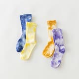 【WEB限定/DRC】タイダイ柄2Pソックス | ブランシェス | 詳細画像6 