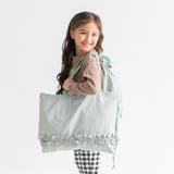 ライトグリーン | 【DRC/WEB限定/通学シリーズ】フリルレッスンバッグ大 | ブランシェス