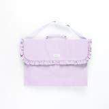 ラベンダー | 【DRC/WEB限定/通学シリーズ】フリル防災頭巾カバー | ブランシェス