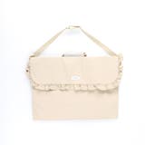 グレージュ | 【DRC/WEB限定/通学シリーズ】フリル防災頭巾カバー | ブランシェス