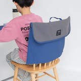 ブルー | 【DRC/WEB限定/通学シリーズ】配色防災頭巾カバー | ブランシェス