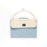 ブルーグレー | 【DRC/WEB限定/通学シリーズ】配色防災頭巾カバー | ブランシェス